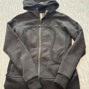 lululemon athletica Black Scuba Hoodie